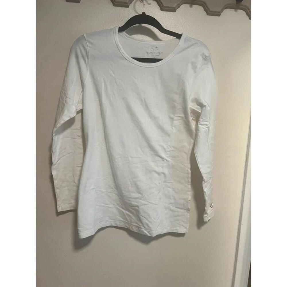 White cross scrub long sleeve  large undershirt